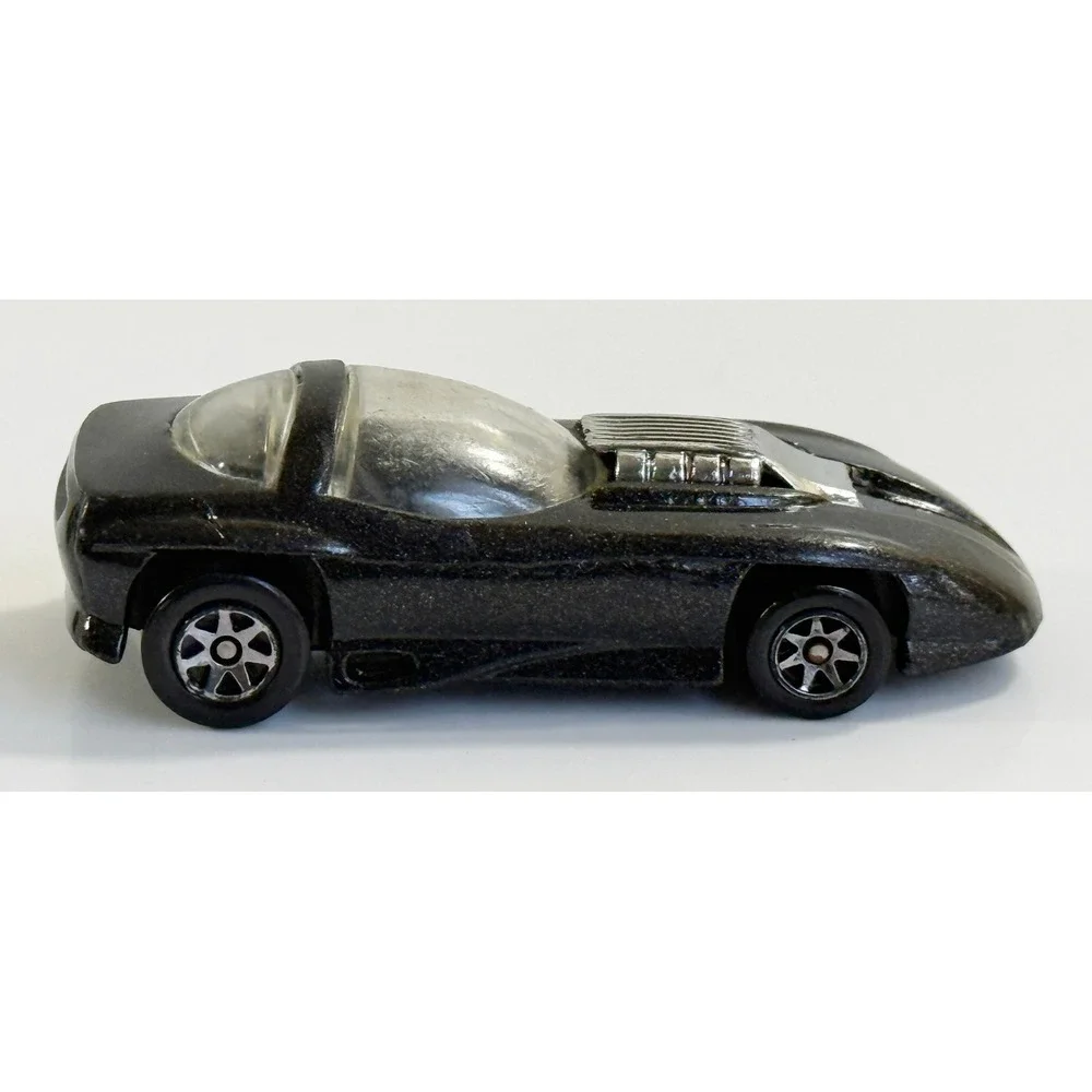 Hot Wheels Silver Bullet Kids 1:64 Black Glitter 1993‎ Mattel Malaysia Vintage
